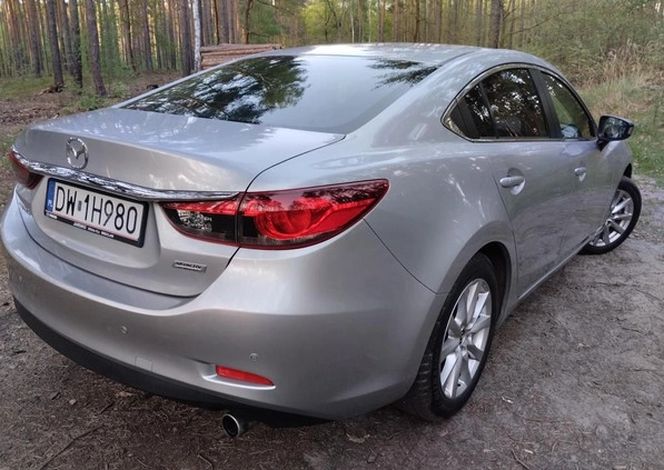 Mazda 6 cena 54000 przebieg: 178987, rok produkcji 2015 z Legnica małe 232